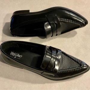 NWOT Mossimo Patent Loafers ~ size 7 1/2 (fit like a 7) in Black